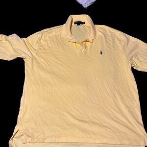 Yellow Polo By Ralph Lauren XL